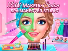 Игра DIY Makeup Salon Spa Makeover Studio онлајн