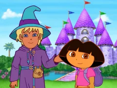 Игра Dora The explorer Dora's Magic Castle Adventure онлајн