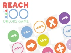 Игра Reach 100 Game of dots онлајн