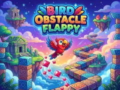Игра Bird Obstacle Flappy онлајн