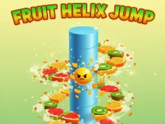 Игра Fruit Helix Jump онлајн