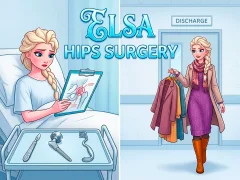 Игра Elsa Hips Surgery онлајн