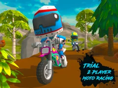 Игра Trial 2 Player Moto Racing онлајн