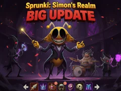 Игра Sprunki: Simon’s Realm Big Update онлајн