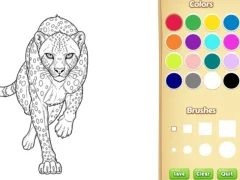 Игра Wild Animals Coloring Book онлајн