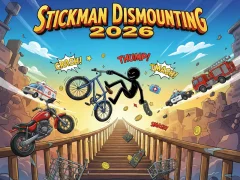 Игра Stickman Dismounting 2026 онлајн