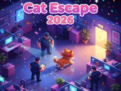 Игра Cat Escape 2026 онлајн