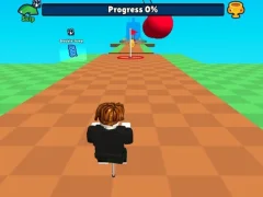 Игра Obby Pogo Parkour! онлајн