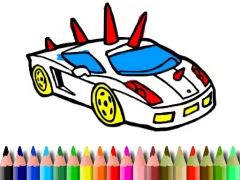 Игра Back To School: GTA Cars Coloring онлајн