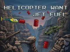 Игра Helicopter Want Jet Fuel онлајн