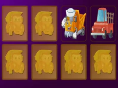 Игра Cartoon Trucks Memory онлајн