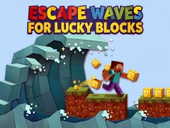 Игра Escape Waves for Lucky Blocks онлајн