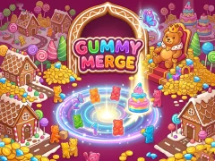 Игра Gummy Merge онлајн