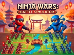 Игра Ninja Wars: Battle Simulator онлајн