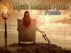 Игра Mystic Maidens Puzzle онлајн