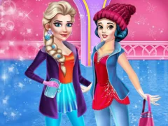 Игра Princess Winter Activities онлајн
