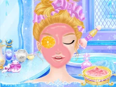 Игра Princess Salon Frozen Party онлајн