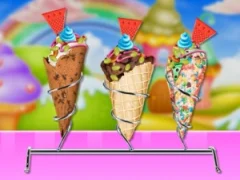 Игра Homemade Ice Cream Cooking онлајн