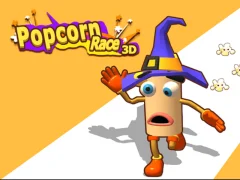 Игра Popcorn Running 3D онлајн
