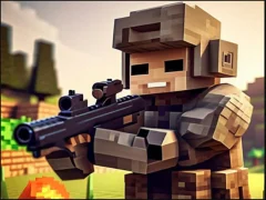 Игра Pixel Village Battle 3D.io онлајн