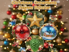 Игра Christmas Ornaments Jigsaw Puzzles онлајн