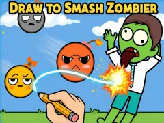 Игра Draw To Smash Zombie онлајн