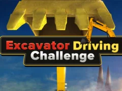 Игра Excavator Driving Challenge онлајн