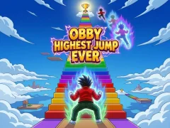 Игра Obby Highest Jump Ever онлајн