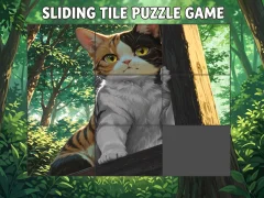 Игра Sliding Tile Puzzle Game онлајн
