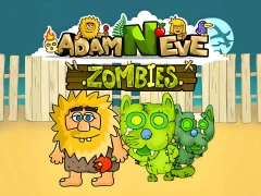 Игра Adam and Eve: Zombies онлајн