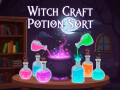 Игра Witch Craft Potion Sort онлајн