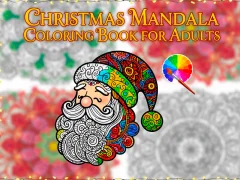 Игра Christmas Mandala Coloring Book for Adults онлајн