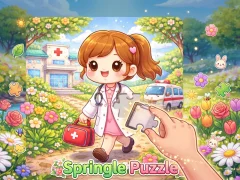 Игра Springle Puzzle онлајн