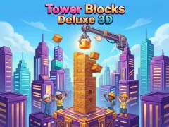 Игра Tower Blocks Deluxe 3D онлајн