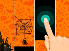 Игра Halloween Magic Tiles онлајн