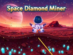 Игра Space Diamond Miner онлајн