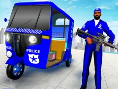 Игра Police Auto Rickshaw Taxi онлајн