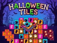 Игра Halloween Tiles онлајн