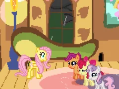 Игра Fluttershy's Bunny Rescue онлајн