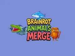 Игра Brainrot Animals Merge онлајн