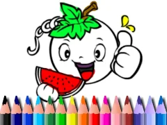 Игра Back To School: Vegy Coloring Book онлајн