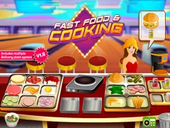 Игра Fast Food & Cooking онлајн