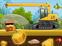 Игра Gold Truck Crane онлајн