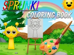 Игра Sprunki Coloring Book онлајн