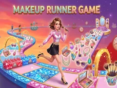 Игра Makeup Runner Game онлајн