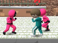 Игра Squid Game Multiplayer Fighting онлајн