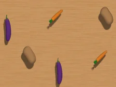 Игра Veggie Slice Slice It Fresh! онлајн