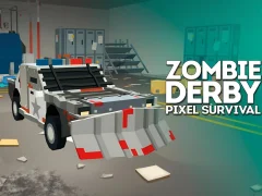 Игра Zombie Derby Pixel Survival онлајн