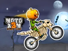 Игра Moto X3M Spooky Land онлајн
