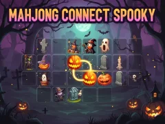 Игра Mahjong Connect Spooky онлајн